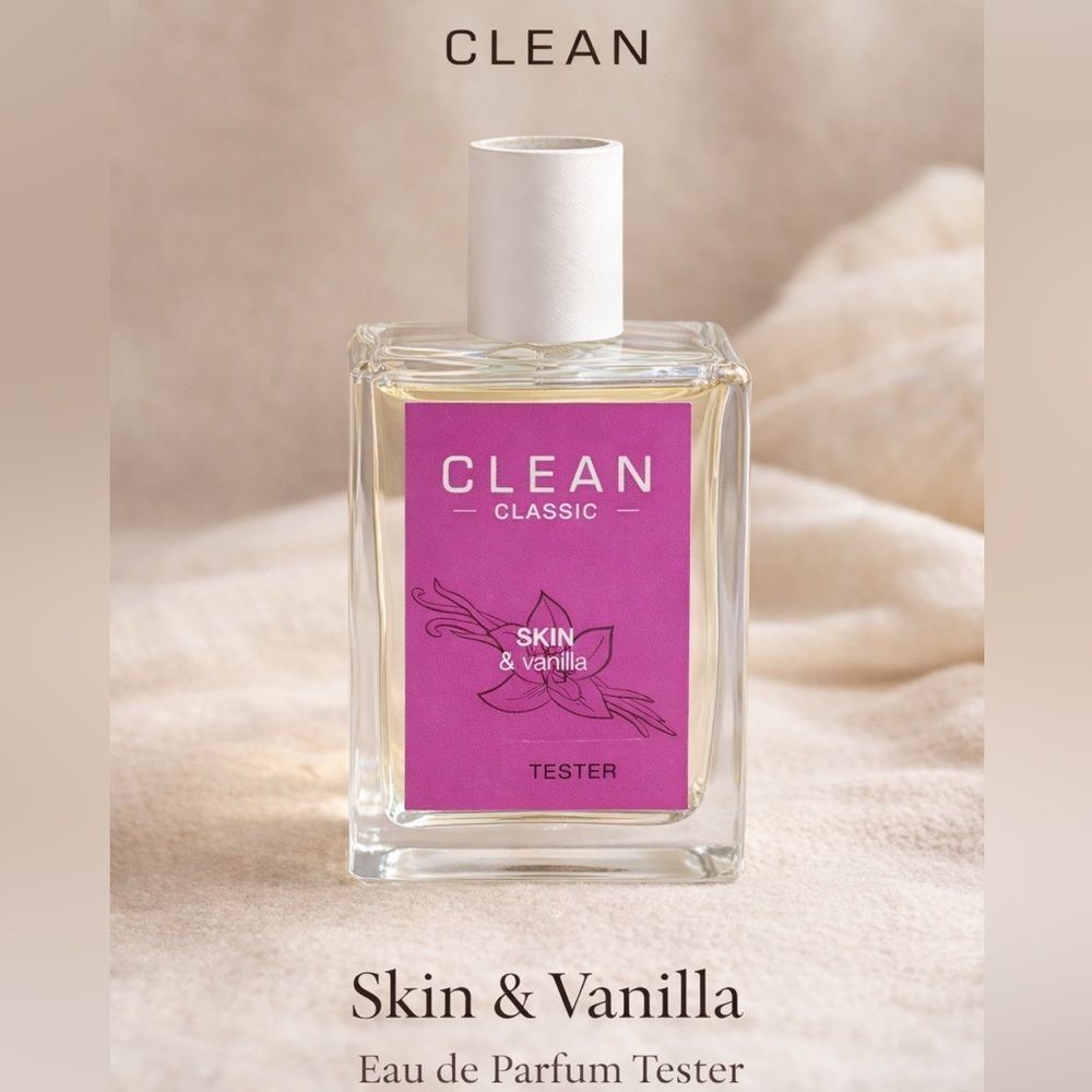 Clean Classic Skin & Vanilla Eau de Parfum 2oz/50 ml. TESTER-NEW and unused.